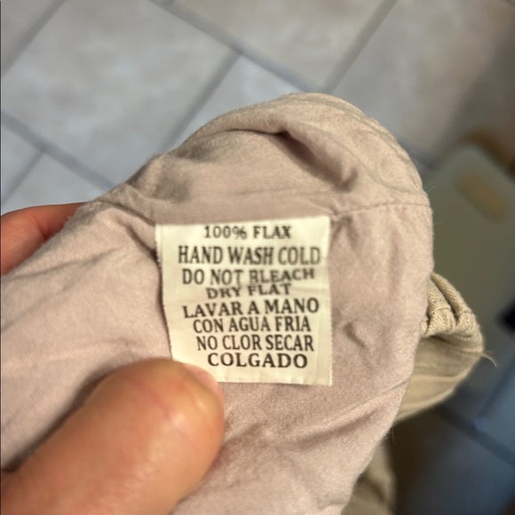 RESET by Jane small flax tan Wide-Leg Pants - Picture 5 of 5